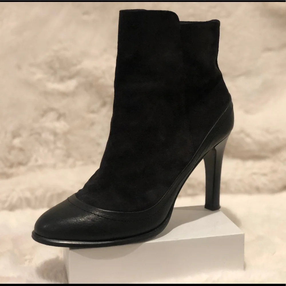 Rag & Bone Leather Suede Ankle Boots Sz 40 - Picture 2 of 11